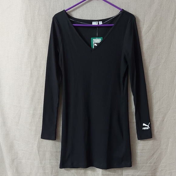 Puma dress size large Long sleeves color black - Picture 9 of 11